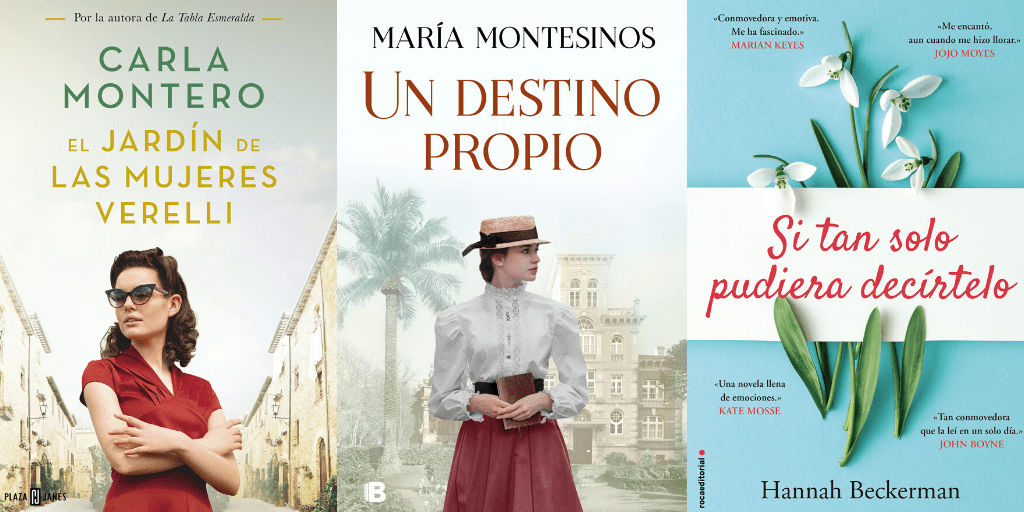 Últimas lecturas  Carla Montero, María Montesinos y Hannah Beckerman