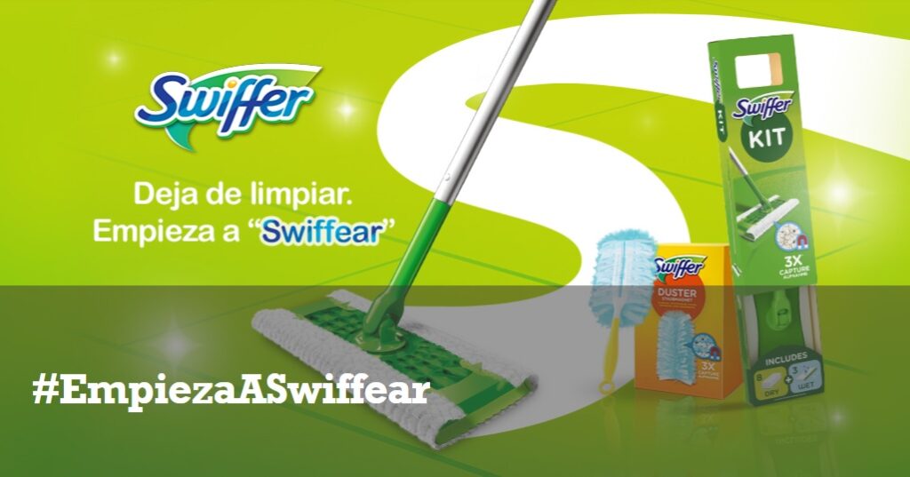 Swiffer mopa y plumero